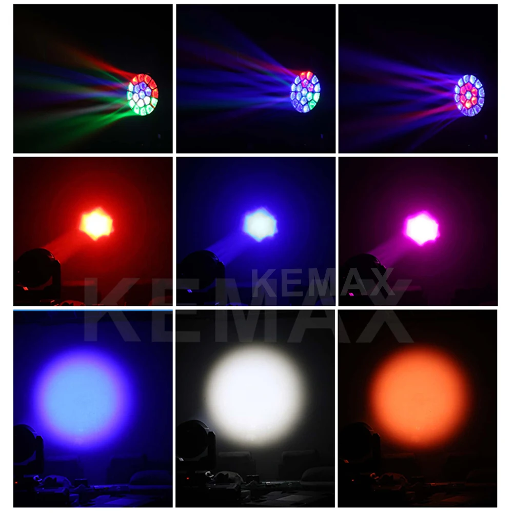 Bee Eye 19X40W Zoom Wash Moving Head Lights DMX512 DJ Beam Disco Party RGBW LED Focusing Stage Equipment For Night Club Concert