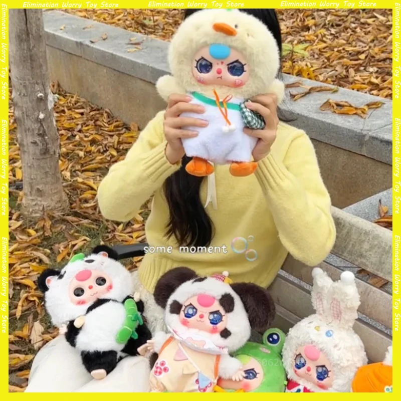 2025 New Sell Genuine Baby Three 400% V2 Plush Blind Box Trendy Toy Kawaii Dolls Fluffy Toys Mystery Box Cute Models Girl Gifts