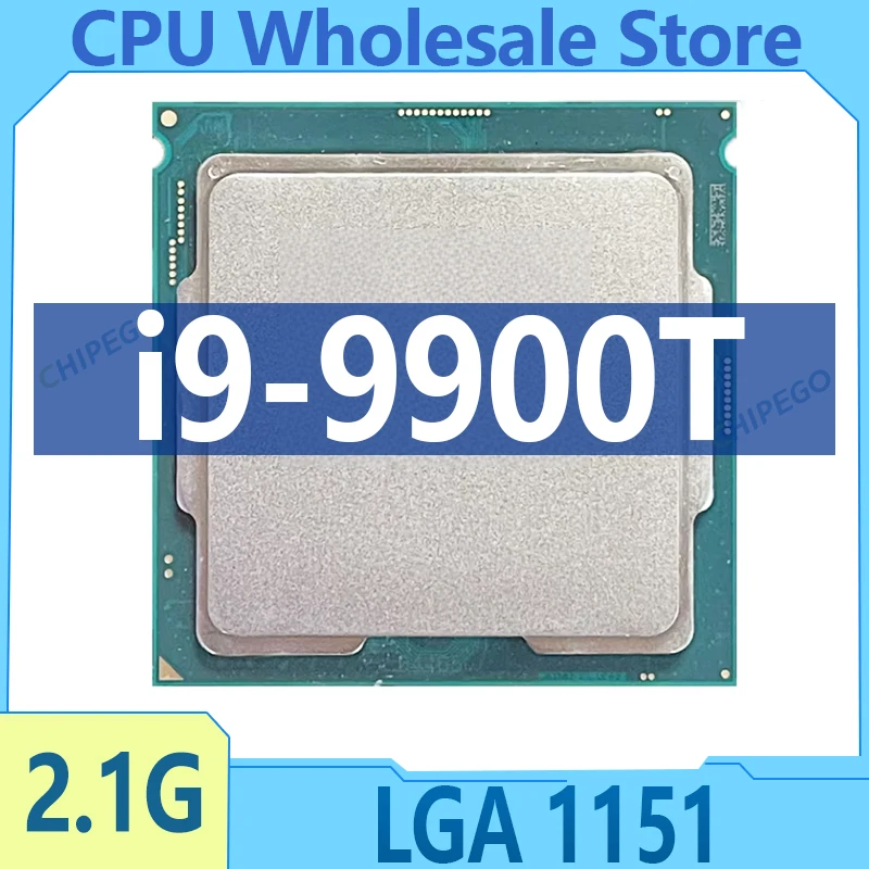 Core i9-9900T i9 9900T 2.1 GHz Eight-Core Sixteen-Thread CPU Processor 16M 35W LGA 1151