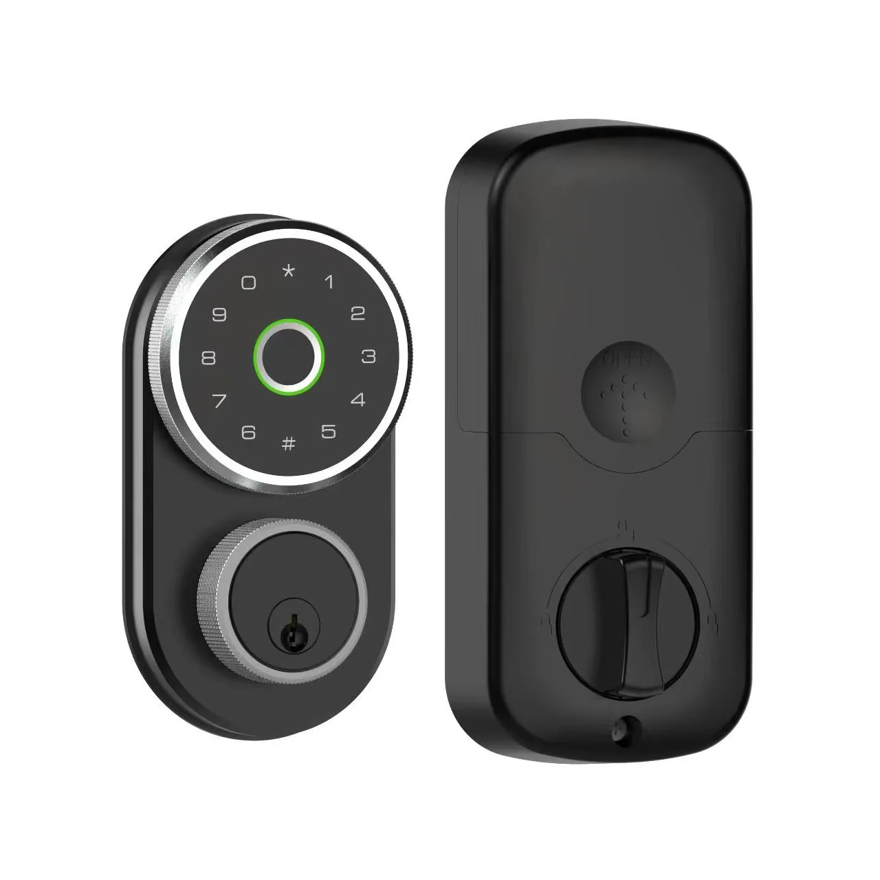 

TYSH Smart Door Lock Fingerprint Lock Digital Keyless Door Lock Smart Door Handle Bedroom Lock Electronic Door Lock