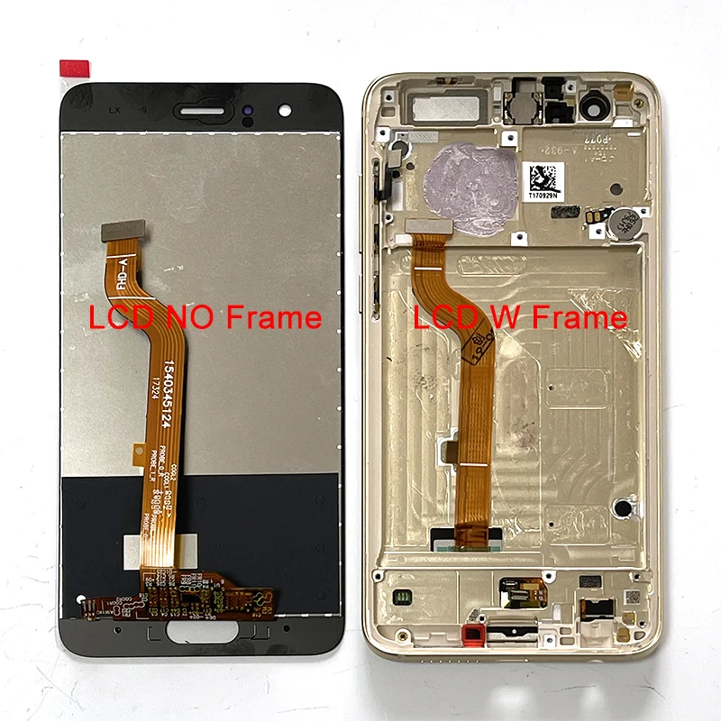 5.15   For Huawei Honor 9 STF-L09 STF-AL10 STF-AL00 STF-TL10 Lcd Screen Display+Touch Panel Digitizer With Frame