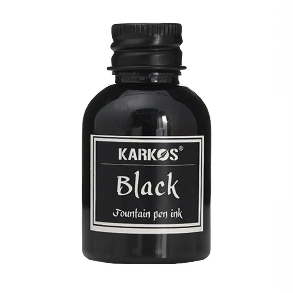 30ml Fountain Pen Ink Refill 1‑Bottle, Premium Smooth Pure Writing Ink, Non‑clog Stationery for School Calligraphy Daily Writing