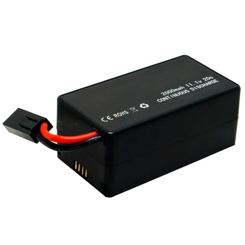 Newly 11.1V 2000mAh Rechargeable 20C Lipo Battery for PARROT AR DRONE 2.0 Quadcopter Drone High Quality Lithium Battery