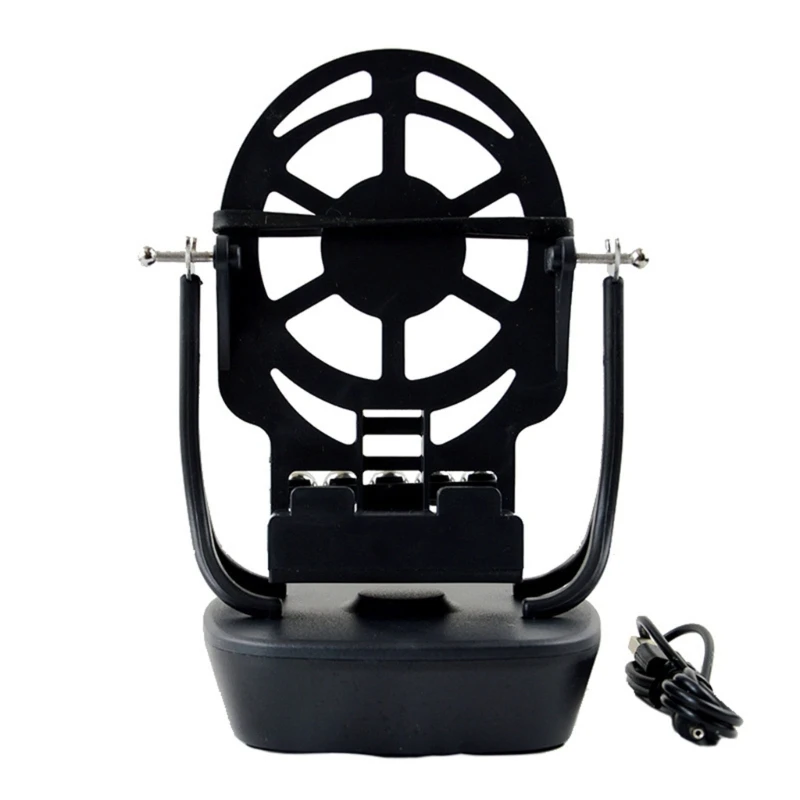 Q1W2 Шейкер для мобильного телефона с автоматическим встряхиванием и поворотным устройством, подставка USB