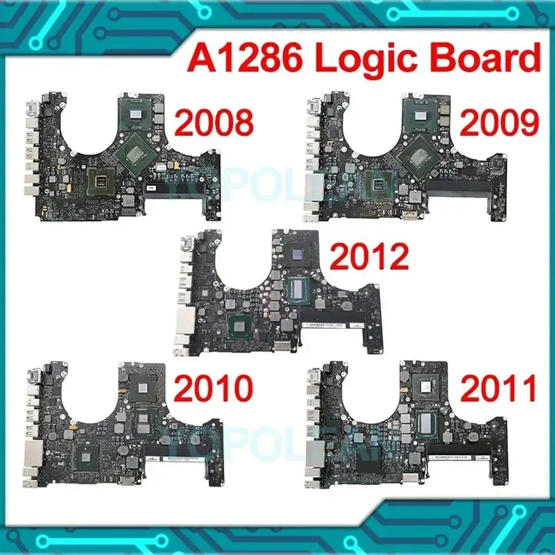 To Original Tested A1286 Motherboard For MacBook Pro 15