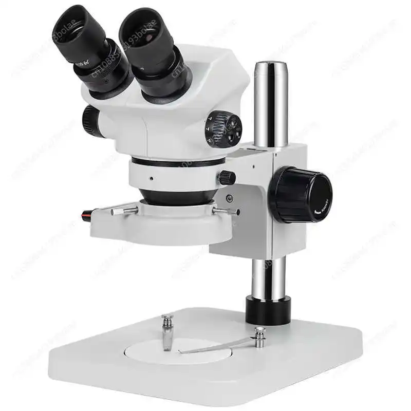 Mobile phone repair special microscope binocular 7-100 times continuous zoom jewelry diamond identification detection trinocular