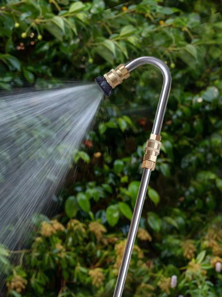 10 pezzi set di bacchette per idropulitrice ad alta pressione estensione lancia idropulitrice estensione pistola ad acqua ad alta pressione 4000PSI 1/4 connessione rapida