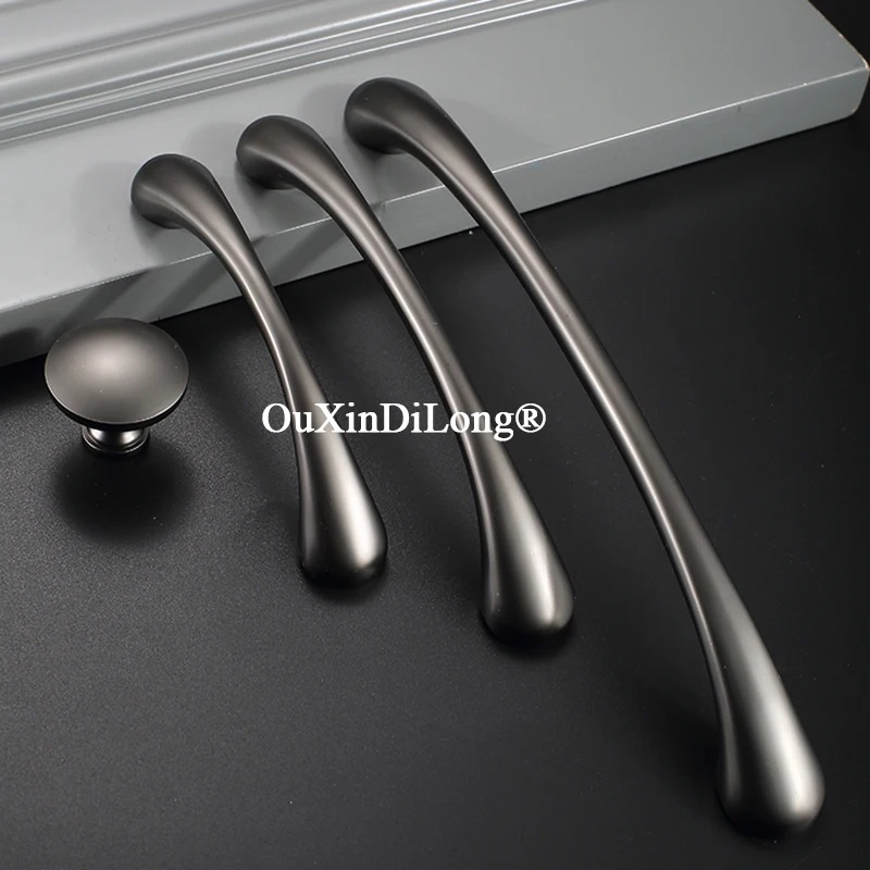 

Elegant Luxury 4PCS Solid Zinc Alloy Arc Furniture Handles Drawer Pulls Cupboard Wardrobe Kitchen Shoe TV Cabinet Pulls Knobs