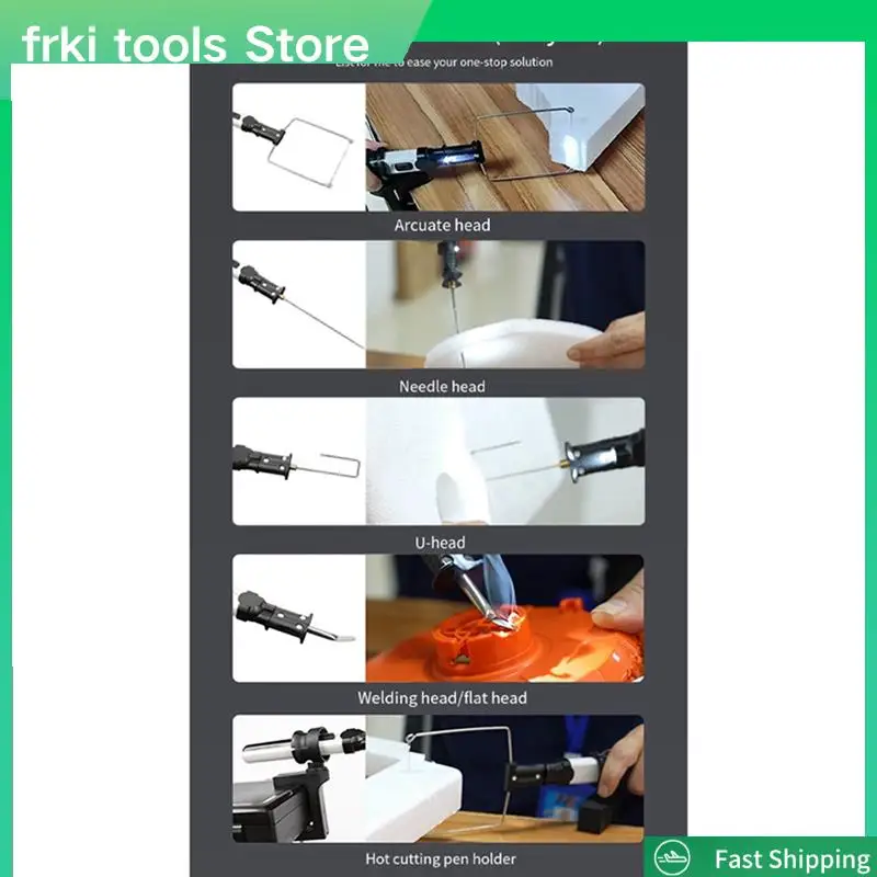 

Portable Cordless Hot Wire Foam Cutter Pen Foam Cutting Tools Kit Electronic Engraving Pen Set Electric Foam Cutter Kit