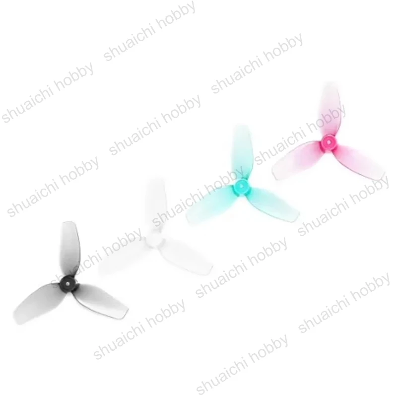 2Pairs HQprop 1.2inch Three Blades Propeller Ultralight 1.2x0.9x3(31MM)-1MM Positive Negative Props for RC FPV Drone Spare Parts