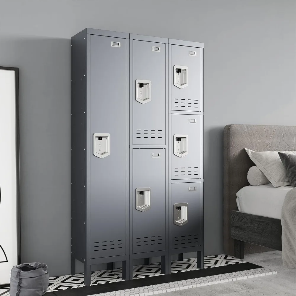 Metal Locker for Home, Dressing Room, 66