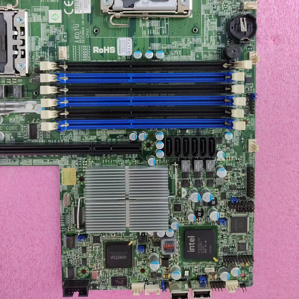 X8DTU For Supermicro Server Motherboard Xeon Processor 5600/5500 Series 82576 Dual-Port Gigabit Ethernet Controller