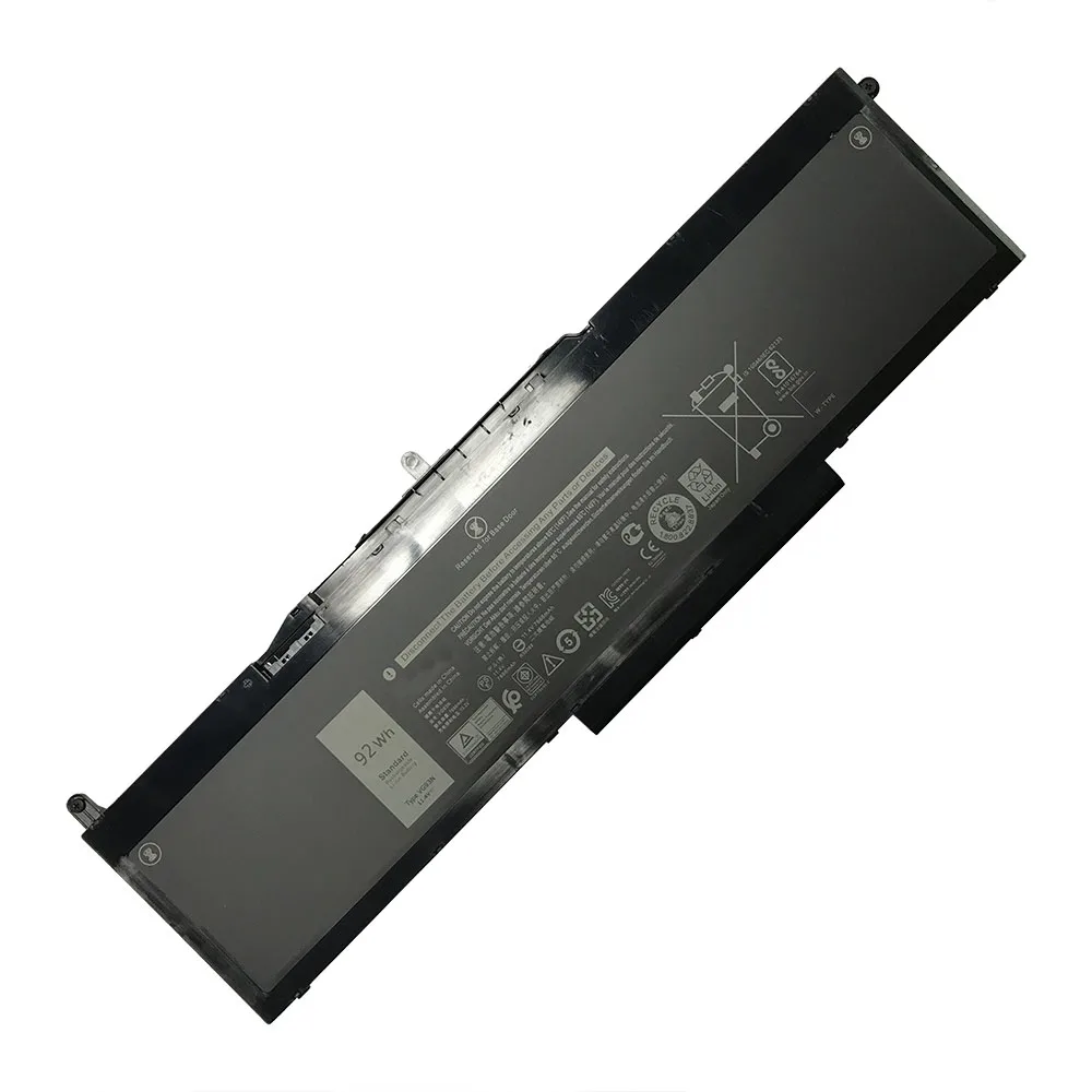 Imagem -02 - Original Bateria do Portátil para Dell Precision 3520 3530 Latitude 15 5580 5590 5591 Wfwkk E5590 11.4v 15 Vg93n 92wh Novo