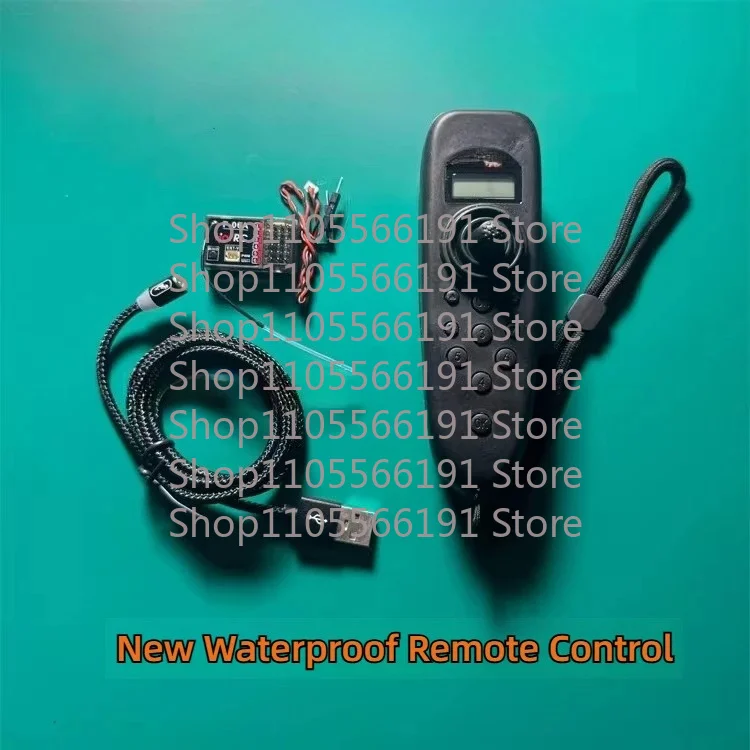 For Waterproof Remote Control DS600 Magnetic Charging Built-in Lithium Battery Non-submerged for Electric Thruster Set