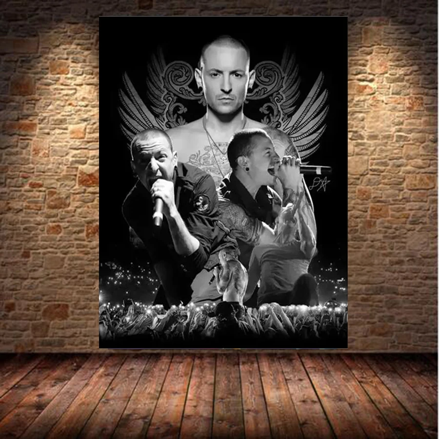 5D DIY Diamond Painting Famous Superstar Chester Bennington Full Round Embroidery Cross Stitch Rhinestone Mosaic Home Decor Art