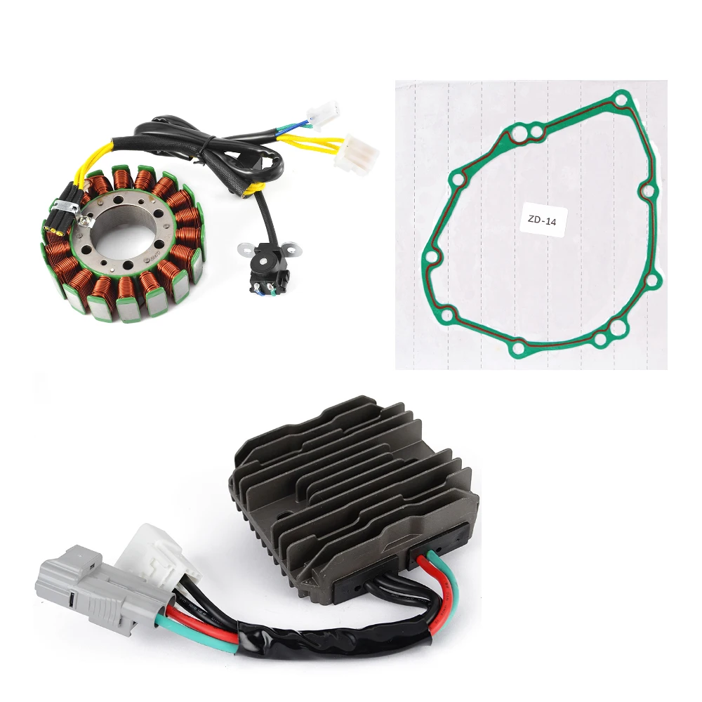 

Stator Coil Gasket Kit +Voltage Regulator Rectifier for Suzuki GSX1300R GSX1300 Hayabusa 1300 2013-2019 GSX-1300R GSX 1300R 1300