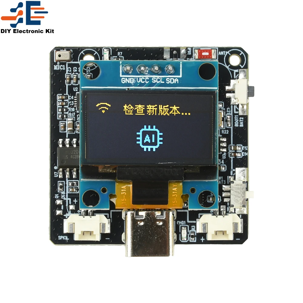 ESP32-C3 AI الحوار وحدة صوت لوحة تطوير WiFi شاشة 0.96 بوصة تدعم DeepSeek/Doubao/Qwen/Xiaozhi #5