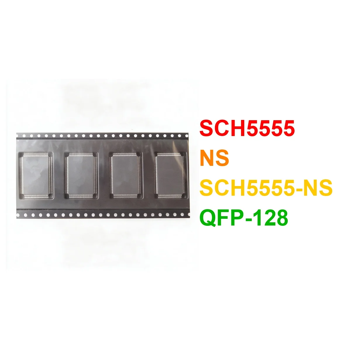 (2piece) SCH5555 NS SCH5555-NS QFP-128 Chipset