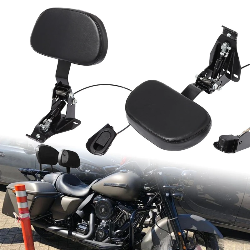 

For Harley Glide Street Glide Hydraulic Adjustment Driver Backrest Middle Backrest 09/2020