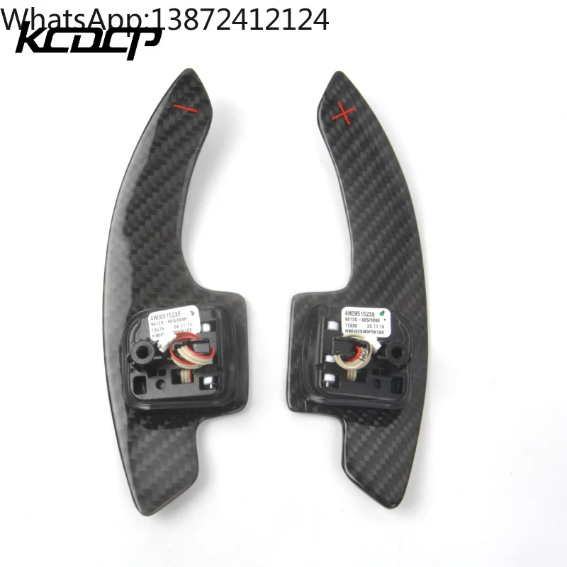 

Extension Paddle Shifter Carbon Fiber Gear Shifter Fit for Audi Rs7 Q3 Q5 Q7 Q8 Tt R8 A4 A3 Steering Wheel