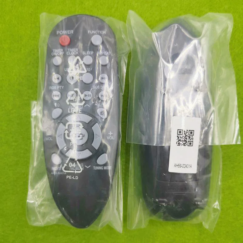 Controle remoto AH59-02431A para sistema de áudio de microcomponentes Samsung AH59-02431B MM-E320 MM-E330 MM-J320 MM-J330