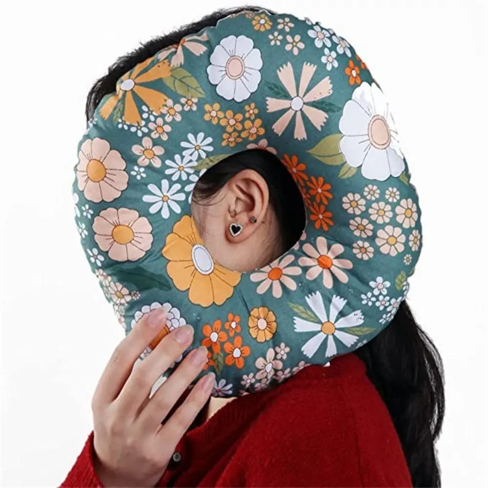 For Side Sleepers Pillow with an Ear Hole New Ear Guard Piercing Pillow for CNH and Pain Ear Inflammation Pressure Sores