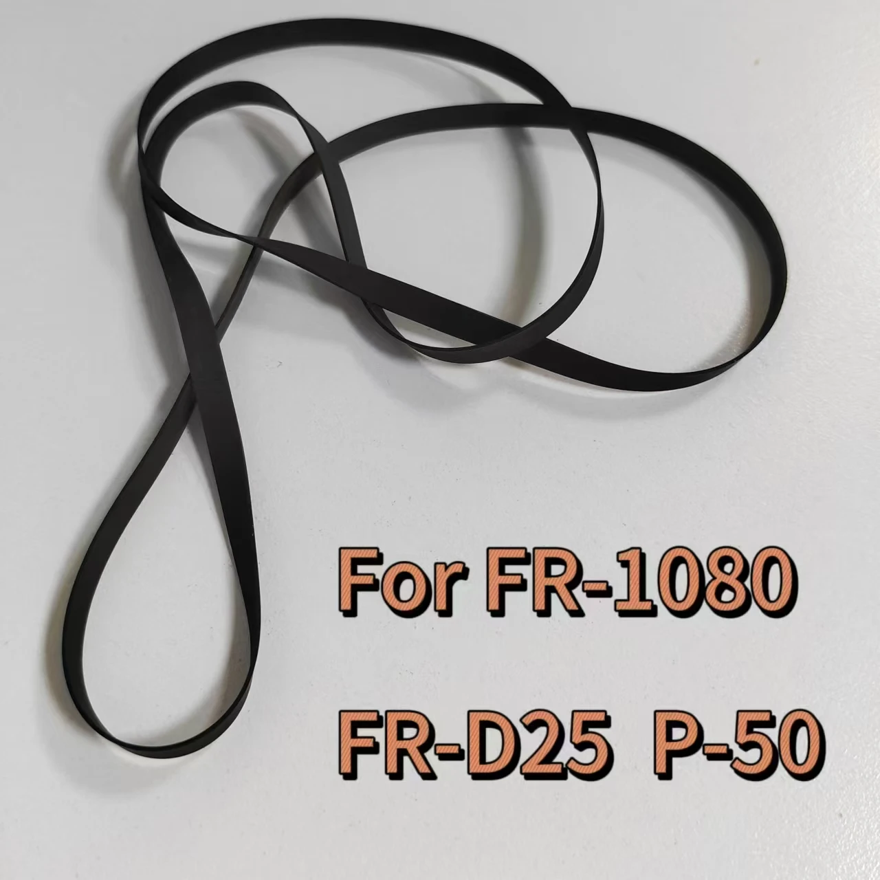 Belt Replacement Apply To SANSUI FR-1080  FR-D25  P-50 Black Turntable Drive Belt