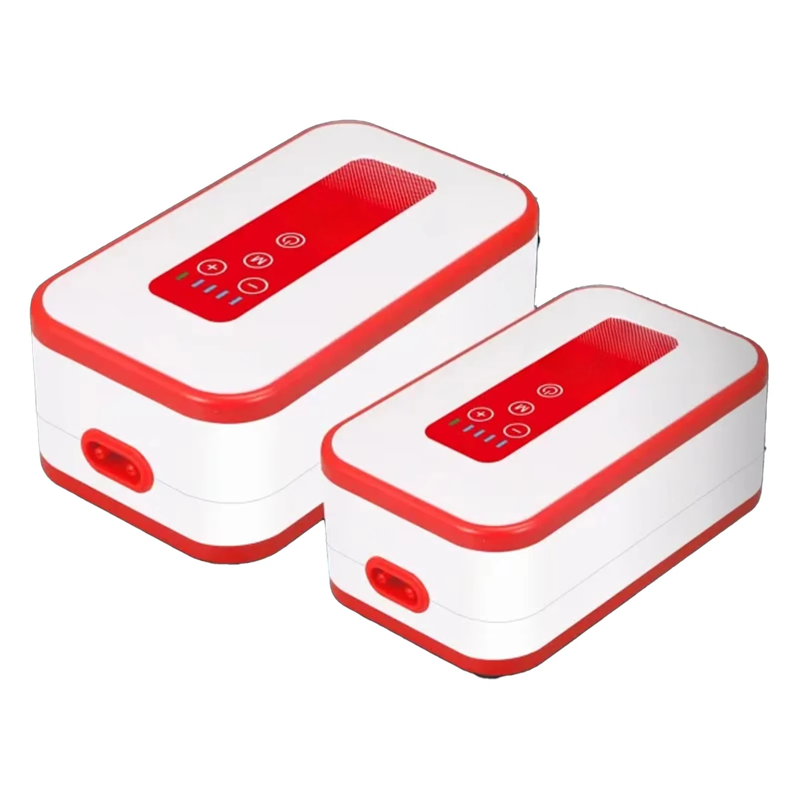 The AC/DC Charging and Oxygen Pump Can Provide A Maximum Runtime of 220 Hours Aquarium Oxygen Pump Red and White Versions