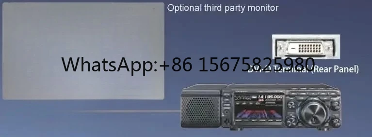 100W SDR HF/50MHz Transceiver FT-710 AESS w/SP-40 Speaker