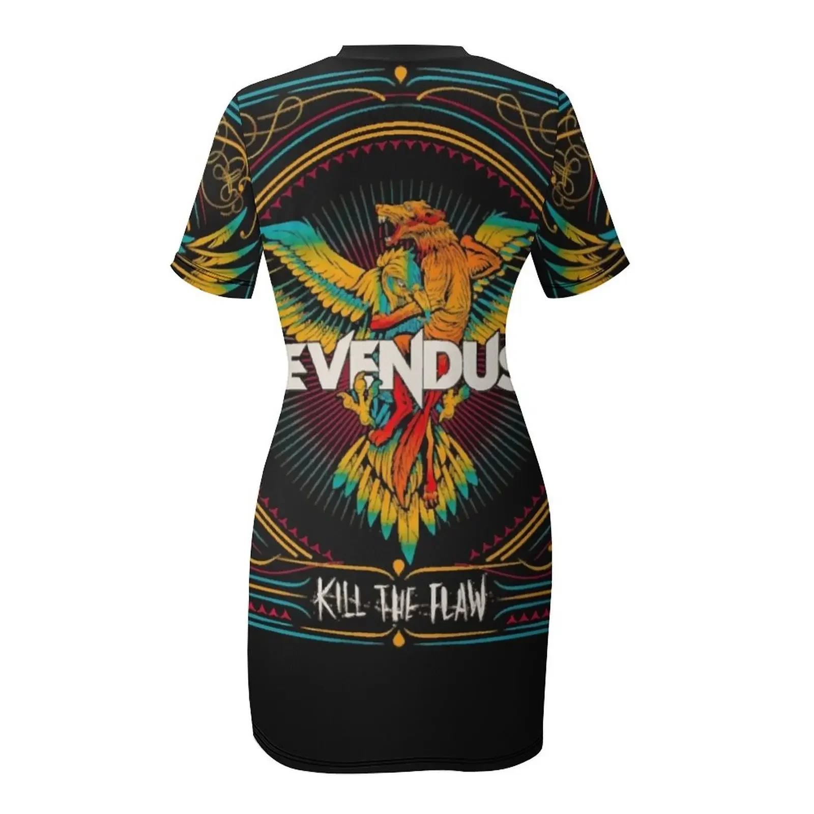 SEVENDUST Band Never waste energy Essential T-Shirt Short-Sleeved Dress summer dress Dress