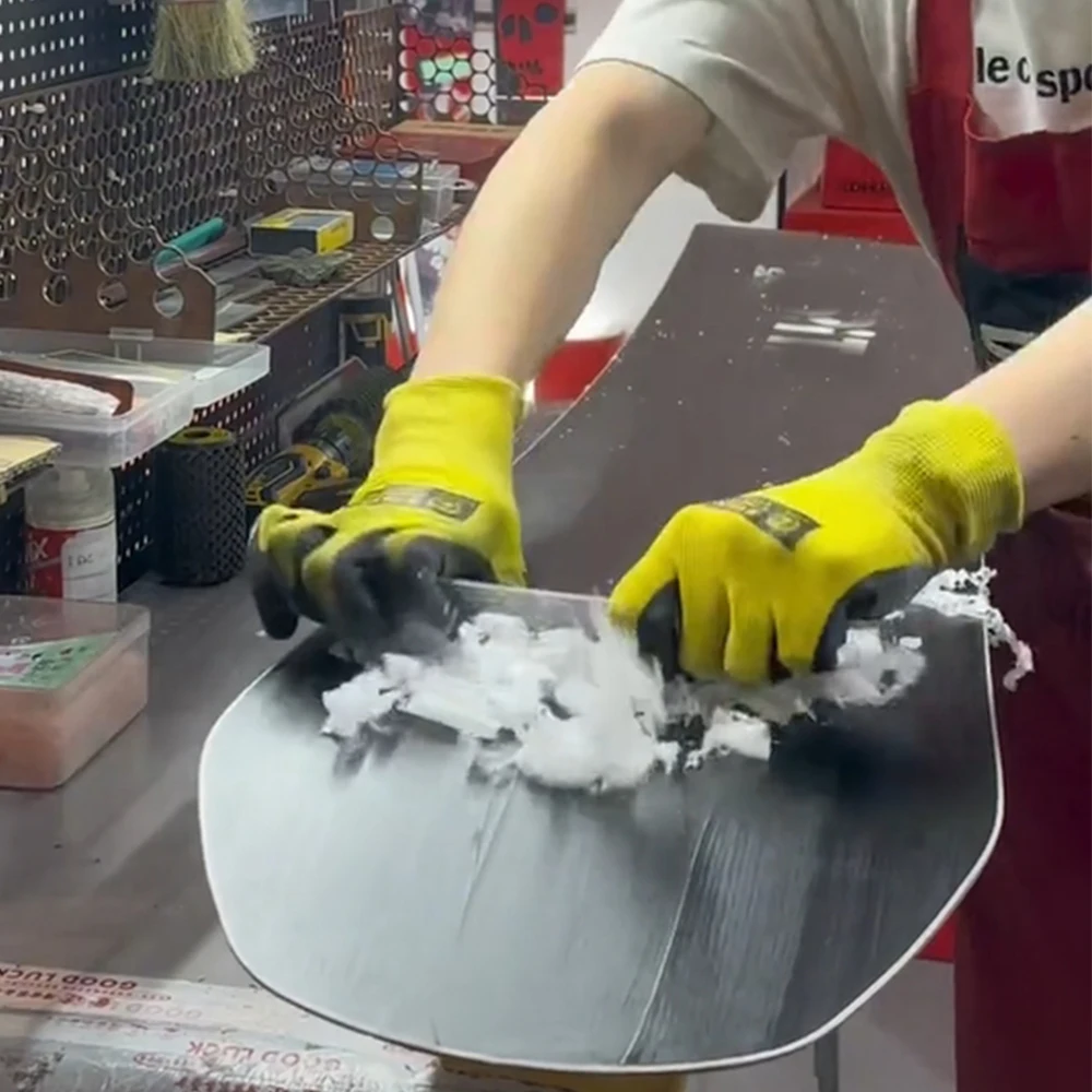 Snowboard Wax Scraper High Toughness Double Board Waxing Removal Tools Wax Scraper Snowbo Snowboard Wax Scraper