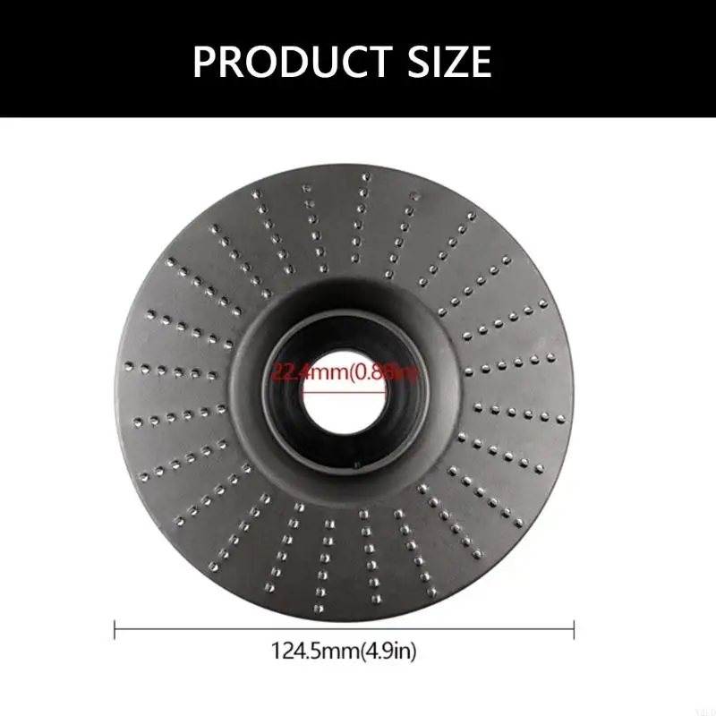 Adjuntos molinillo disco tallado madera