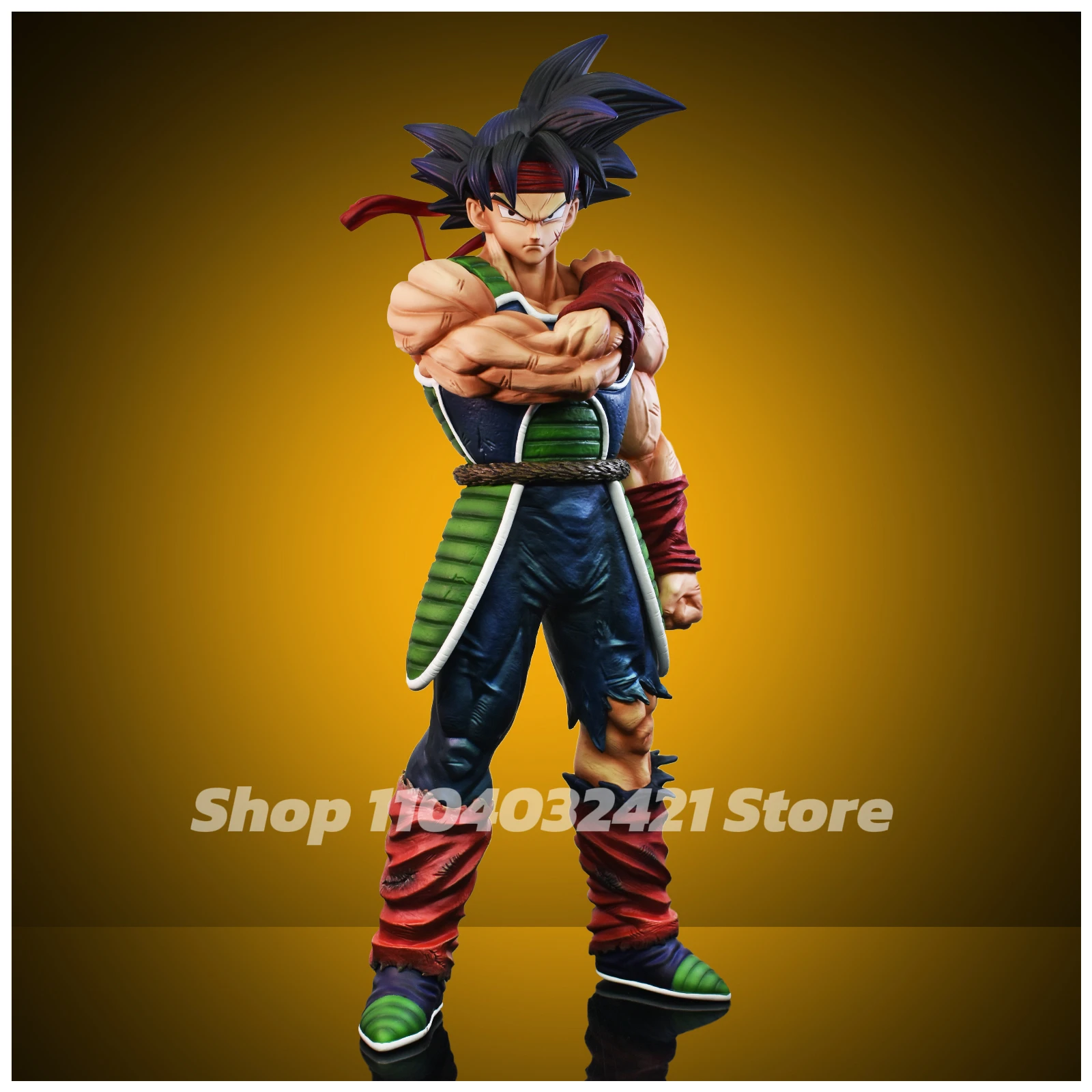 24cm/9.44in Anime Dragon Ball Z Bardock Figure DBZ Burdock Action Figure Collection Statue Toy Gift