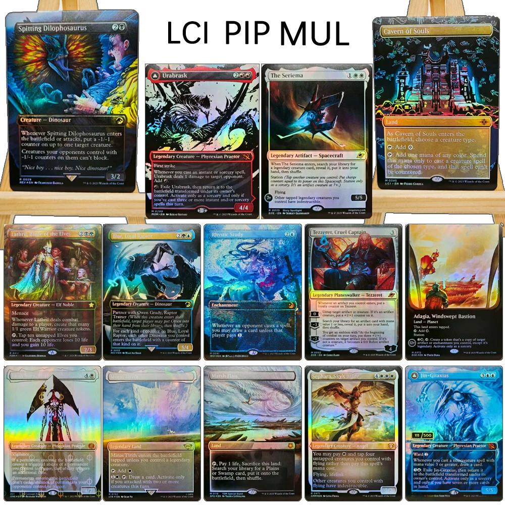 

MUL MH3 ONE LCI английские волшебные карты Skithiryx Starfield Vocalist The Seriema Tezzeret Cavern of Souls Flashcard настольная игра игрушка