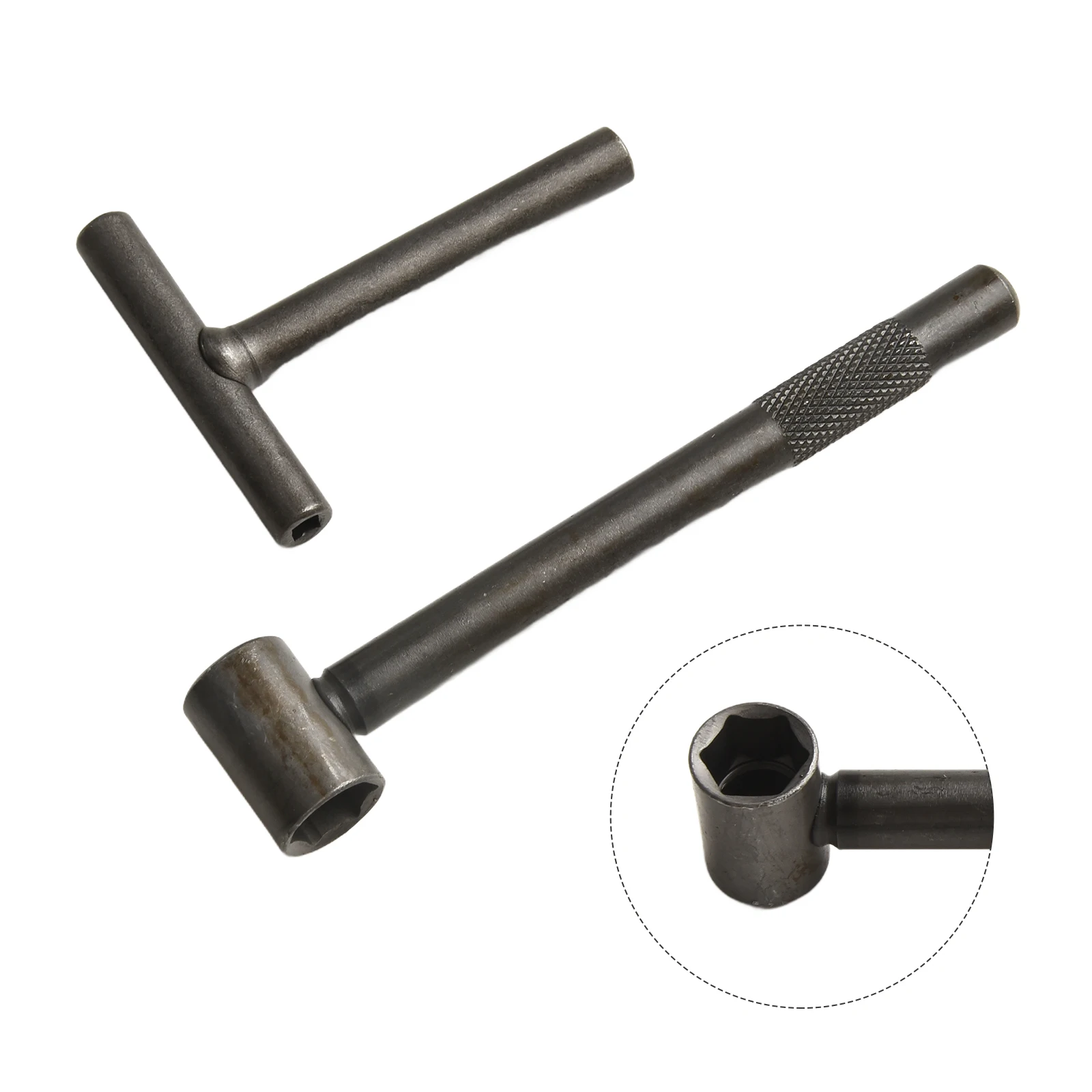 Аппаратный гаечный ключ, 2 шт., удобная ручка, простой в эксплуатации шестиугольный инструмент, нержавеющие скутеры для мотоциклов