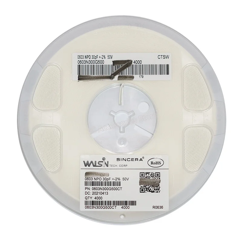 100PCS 0603N300G500… - image