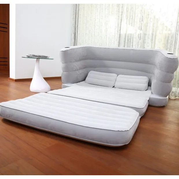 75063 79 x 63 x 25 Inches Bedroom Inflatable Couch