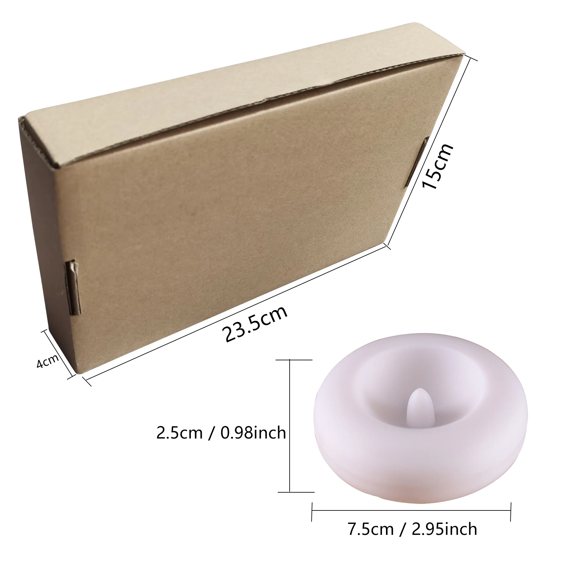 6pcs/16pcs/24pcs Set Portable Floating Candles That Light up When They Touch Water for Garden And Pool Decorations