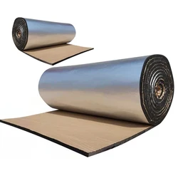 200*50cm 20/25/30mm Car Sound Mat Proofing Deadener Heat Noise Insulation Deadening Mat Hood Closed Cell Foam Accessories