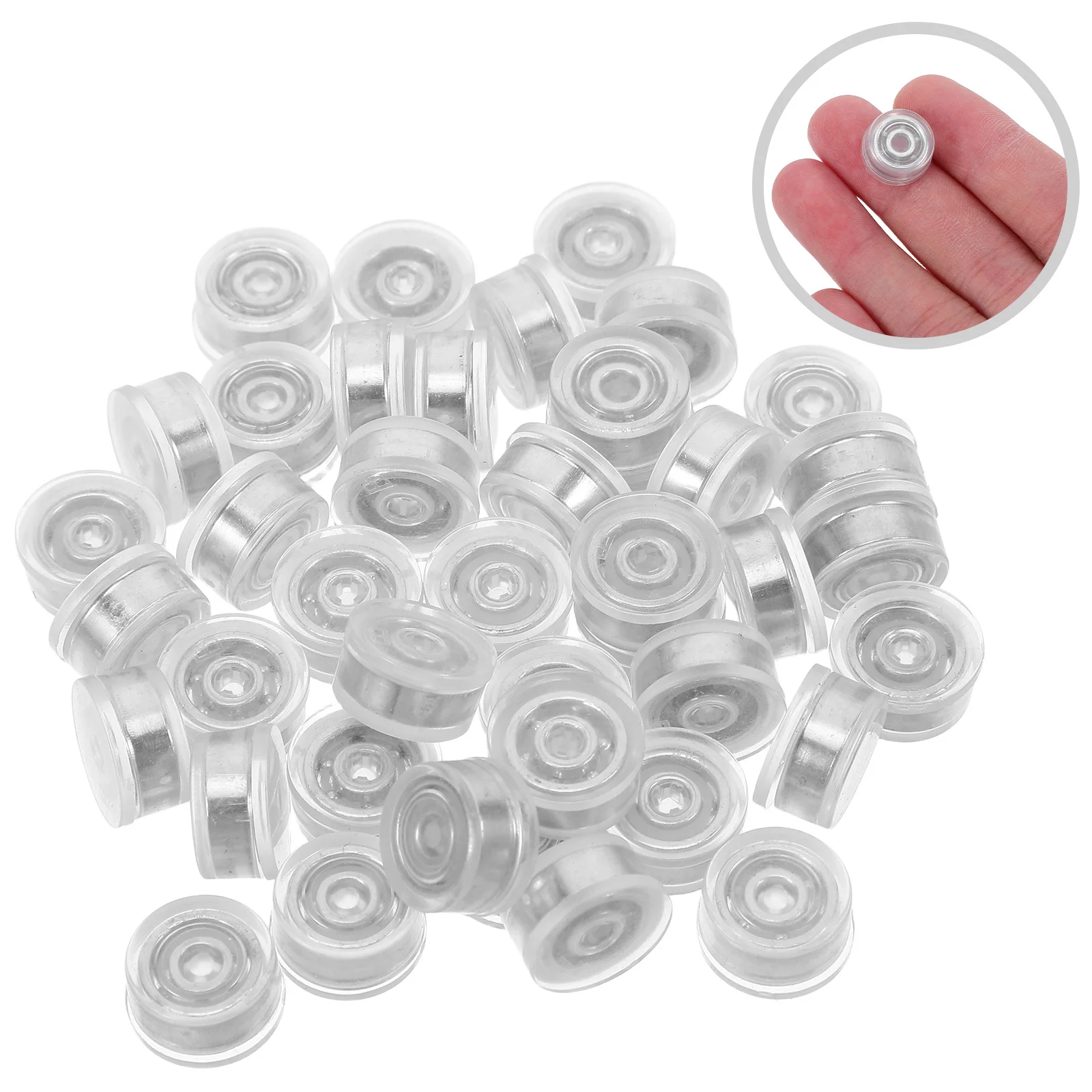 

100pcs Mini Rotary Ball Bearings Swivel Base For Diy Windmill Craft Decoration Spinning Handmade Art Jewelry Accessory