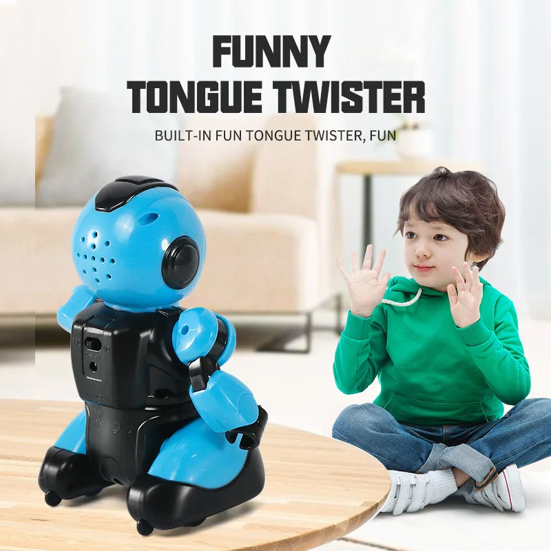 Intelligent Robot Programming Talk Show Infrared Rc Remote Control Robot Children\'s Toys for Boys and Girls Sing and Dance Gifts