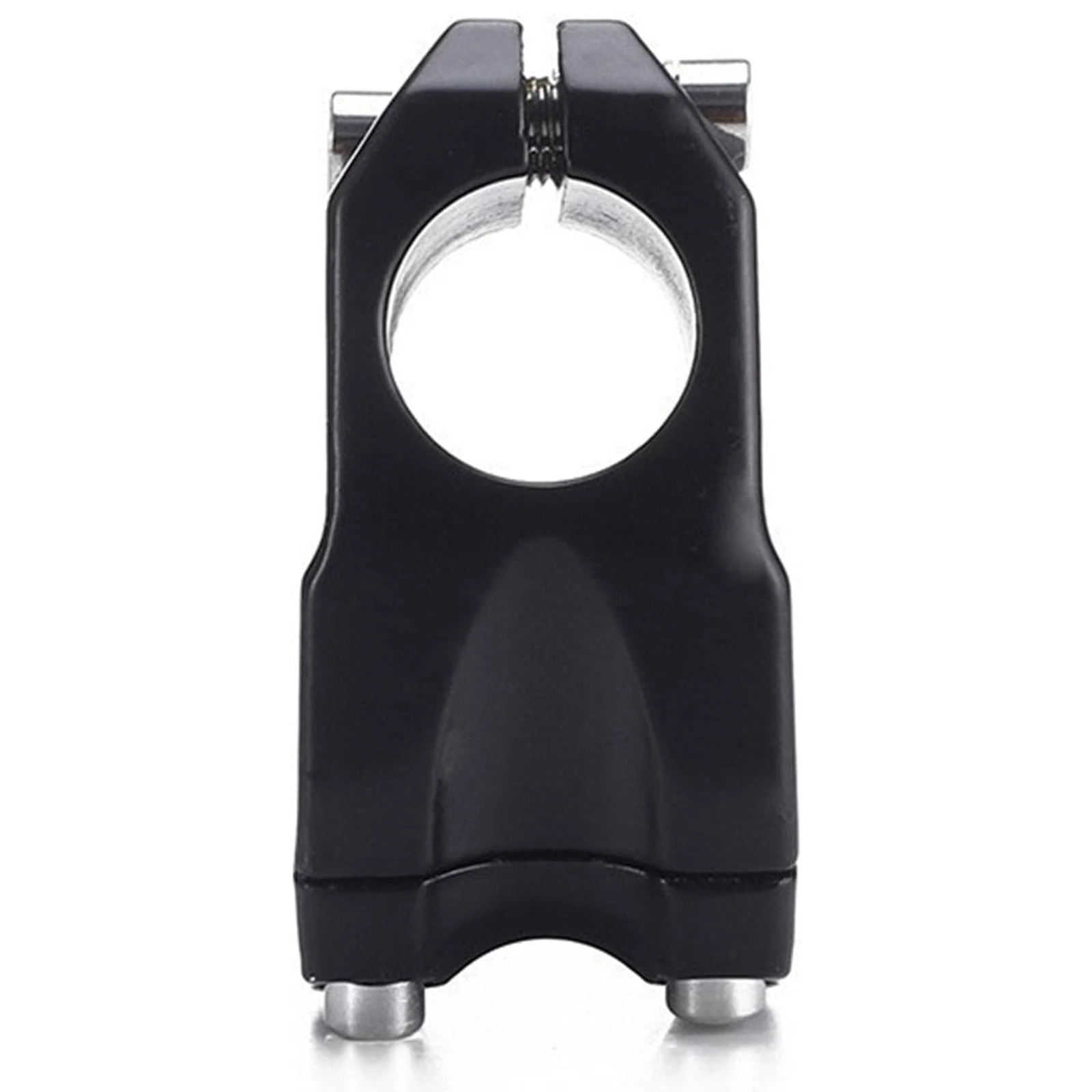 Black Aluminum Alloy Bike Stem 22.2mm To 28.6mm Handlebar Riser For Road Fixed Gear Downhill Bicycle Fork Connection