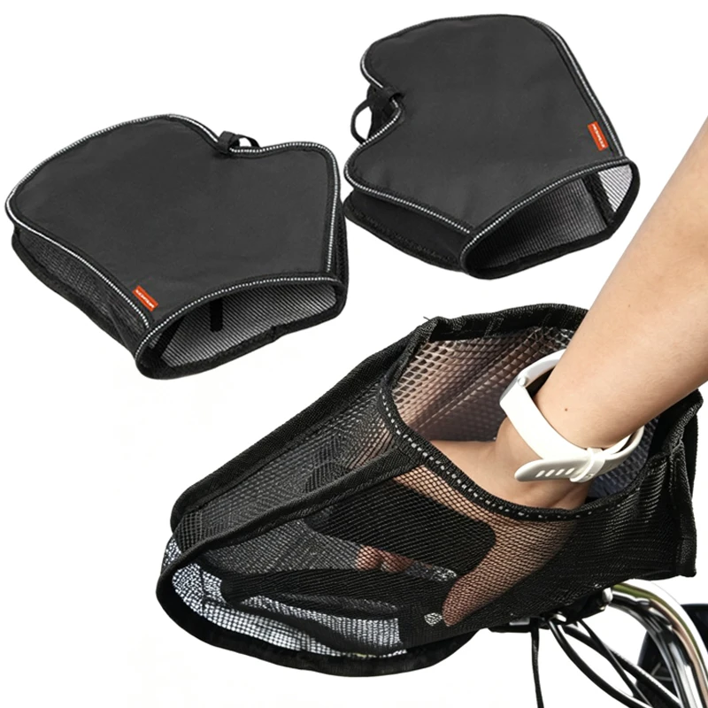 2pairs New Summer Motorcycle Handlebar Gloves Sun Protection Waterproof Outdoor Riding Gloves Motorbike Sunshade Handle Covers