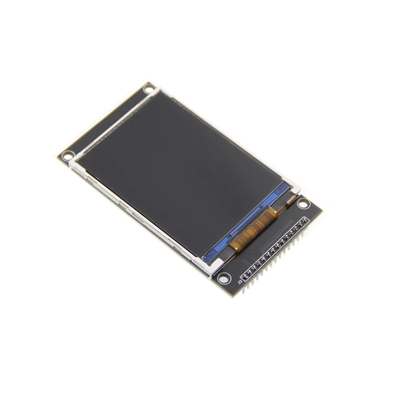 TFT LCD Capacitiva Touch Screen Display Module, IPS Versão, Preto, SPI Serial Port, 2.8 ", 240x320
