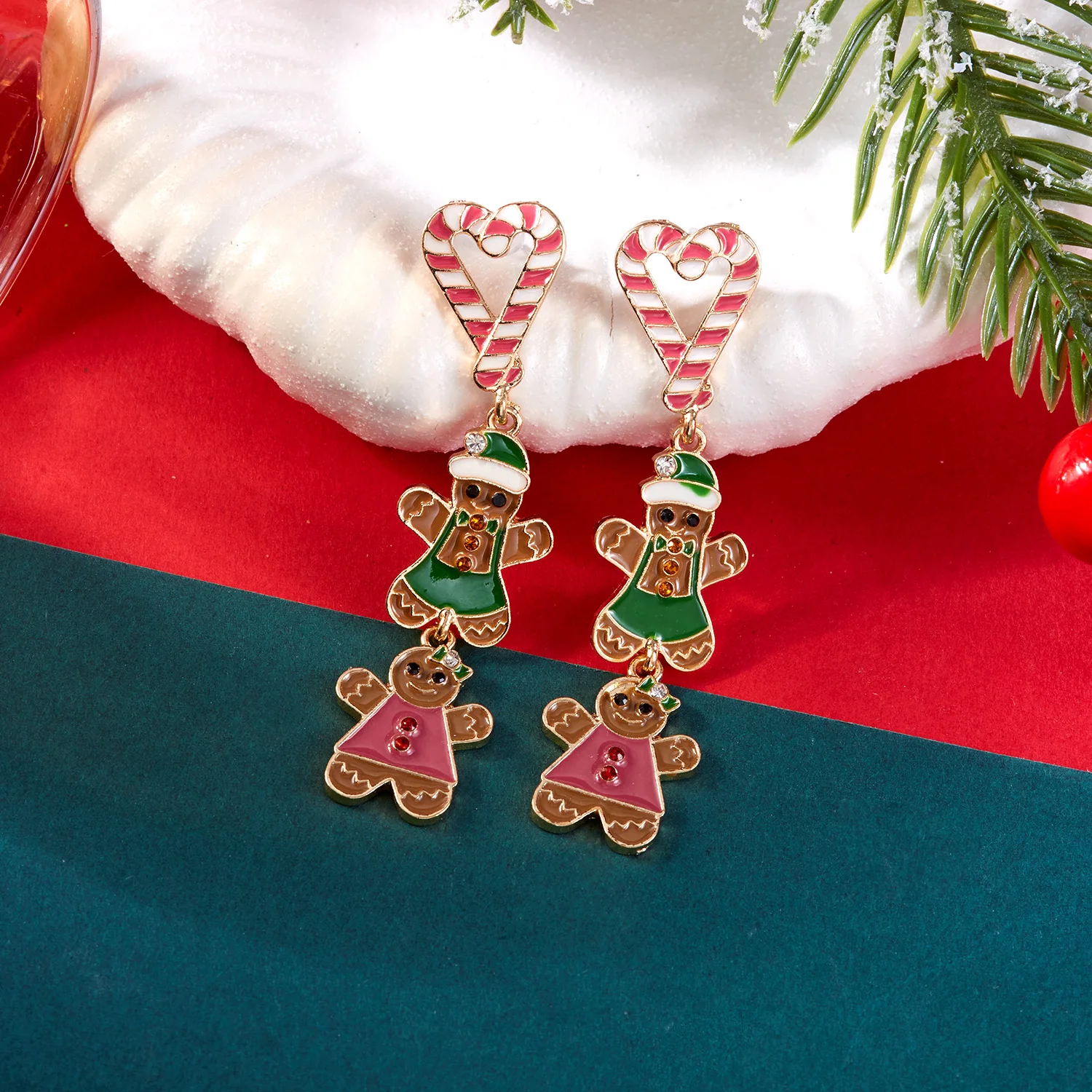 Anting-anting Natal Bentuk Hat - Men'S Fashion Xmas Party ulasan dan harga