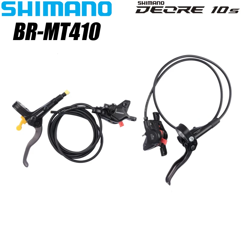 SHIMANO DEORE MT410 M4100 Series Hydraulic Disc Brake Caliper 2-piston MTB BL-M4100 Set Left Front 1000MM Right Rear 1700MM