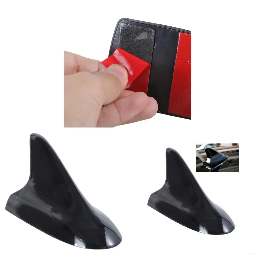 F1CF Shark Fin Antenna Roof Aerial Universal Black Car SUV Decor for Buick Dumm