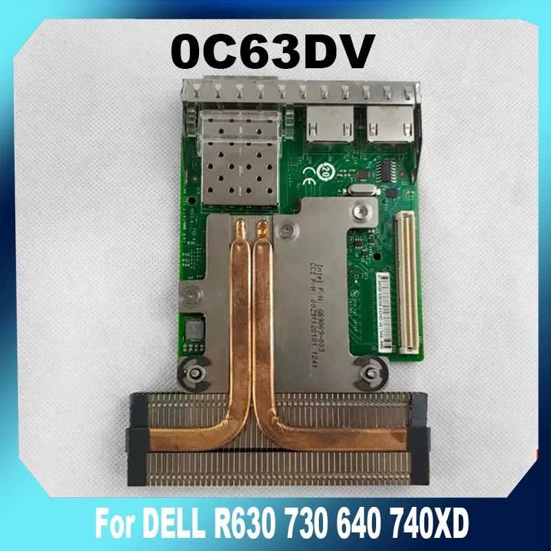 Server Card 0C63DV For Dell R630 R730 R640 R740XD C63DV