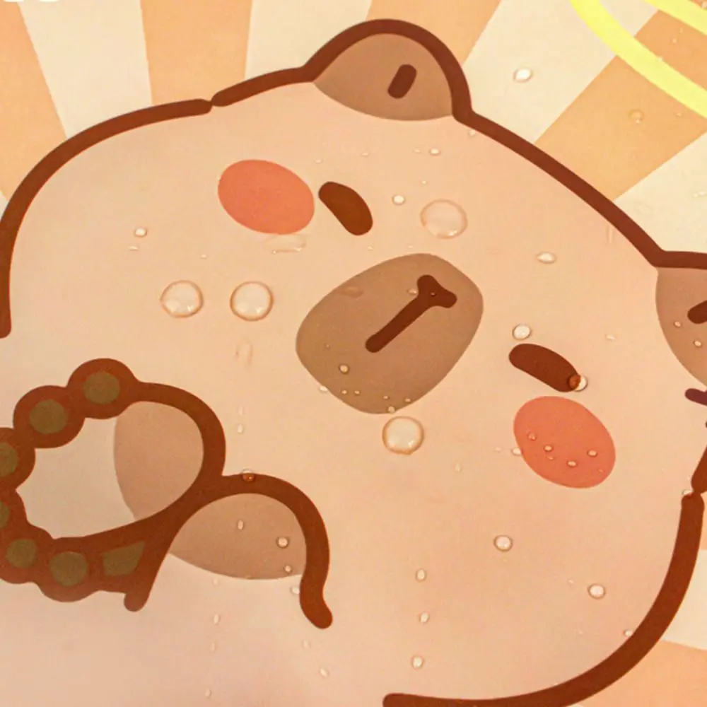 Cute Capybara A4 File Folder Creative Cartoon File Organizer Large Capacity PP Portfolio