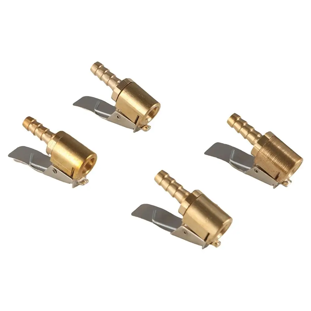 Durable Auto Parts Connector Nozzle Inflator Valve Tire Chuck Tail Plug Car Tire Inflatable Air Pump Inflatable Quick Clip